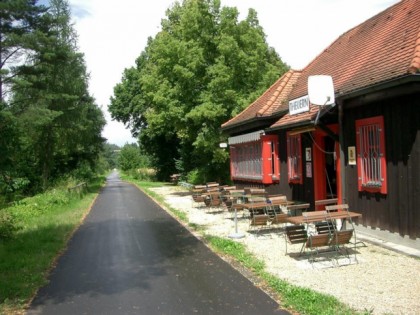 Foto: Radl Bahnhof Theuern